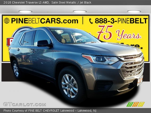 2018 Chevrolet Traverse LS AWD in Satin Steel Metallic