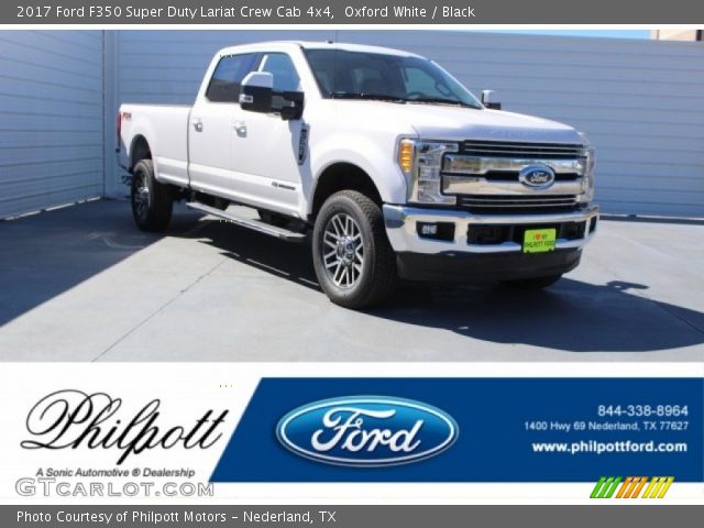 2017 Ford F350 Super Duty Lariat Crew Cab 4x4 in Oxford White