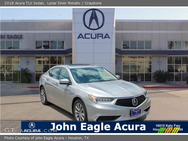 2018 Acura TLX Sedan in Lunar Silver Metallic