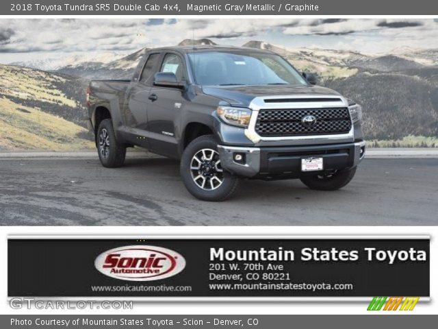 2018 Toyota Tundra SR5 Double Cab 4x4 in Magnetic Gray Metallic