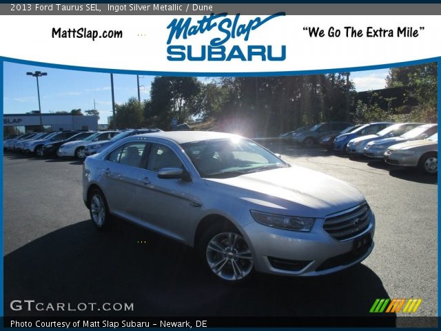2013 Ford Taurus SEL in Ingot Silver Metallic