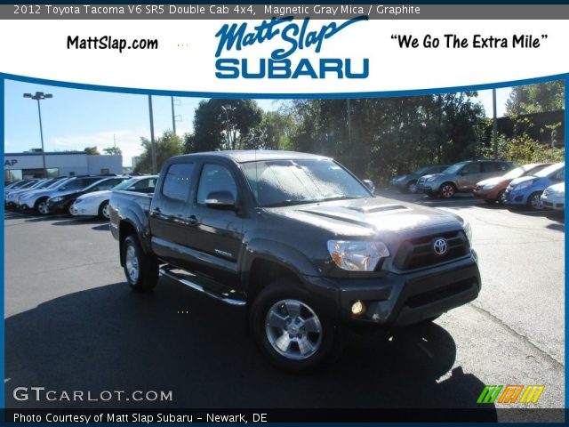 2012 Toyota Tacoma V6 SR5 Double Cab 4x4 in Magnetic Gray Mica