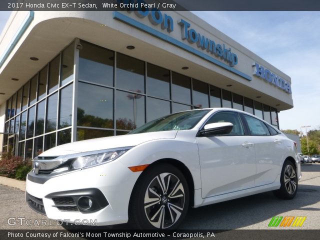 2017 Honda Civic EX-T Sedan in White Orchid Pearl