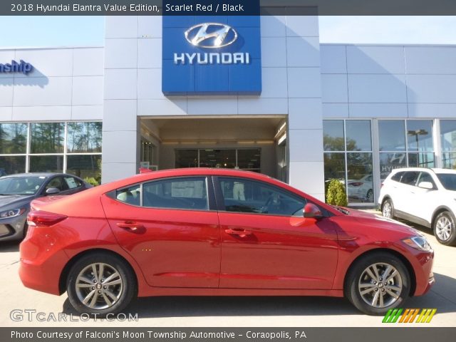2018 Hyundai Elantra Value Edition in Scarlet Red