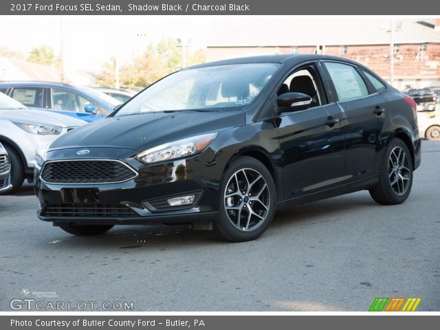 2017 Ford Focus SEL Sedan in Shadow Black