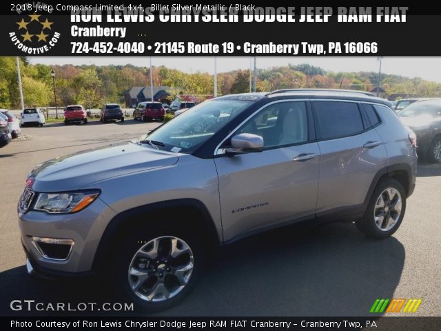 2018 Jeep Compass Limited 4x4 in Billet Silver Metallic