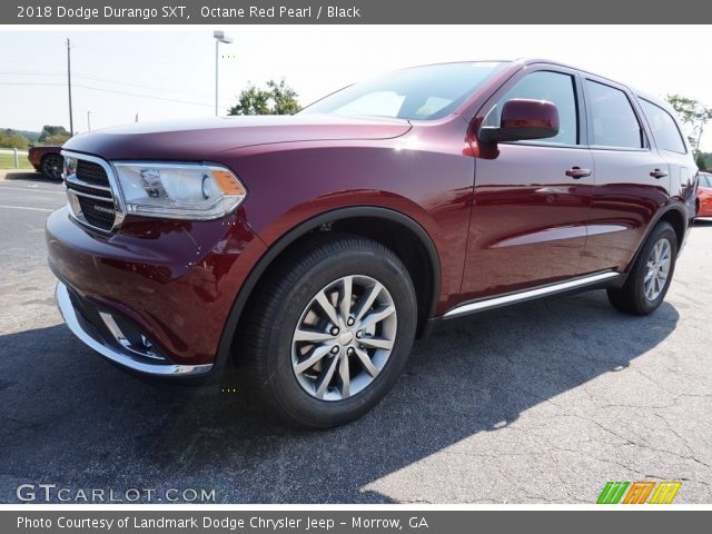 2018 Dodge Durango SXT in Octane Red Pearl