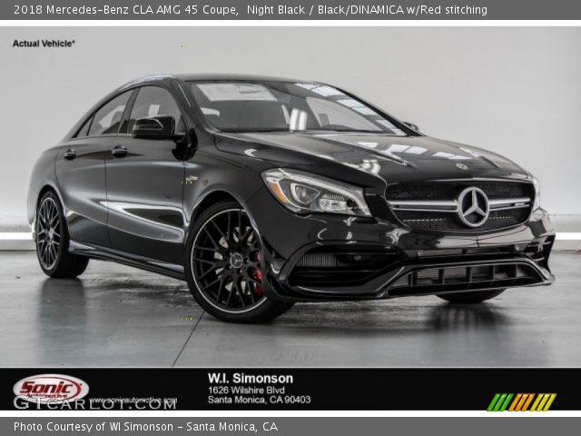 2018 Mercedes-Benz CLA AMG 45 Coupe in Night Black