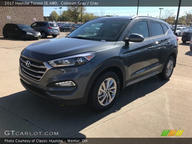 2017 Hyundai Tucson SE AWD in Coliseum Gray