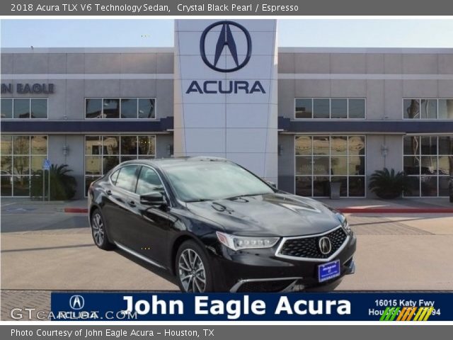 2018 Acura TLX V6 Technology Sedan in Crystal Black Pearl