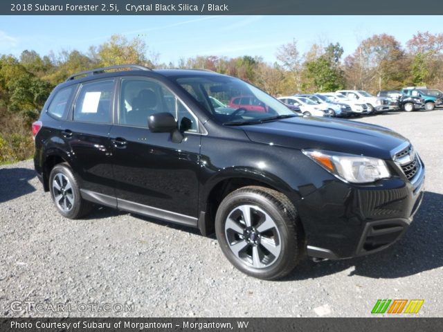 2018 Subaru Forester 2.5i in Crystal Black Silica