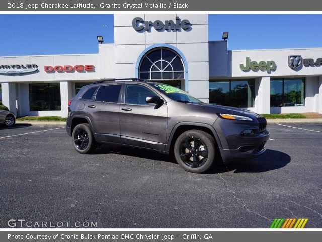 2018 Jeep Cherokee Latitude in Granite Crystal Metallic