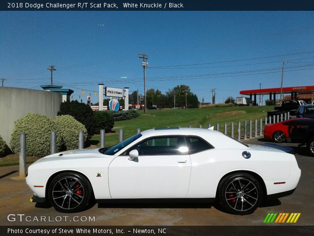 2018 Dodge Challenger R/T Scat Pack in White Knuckle
