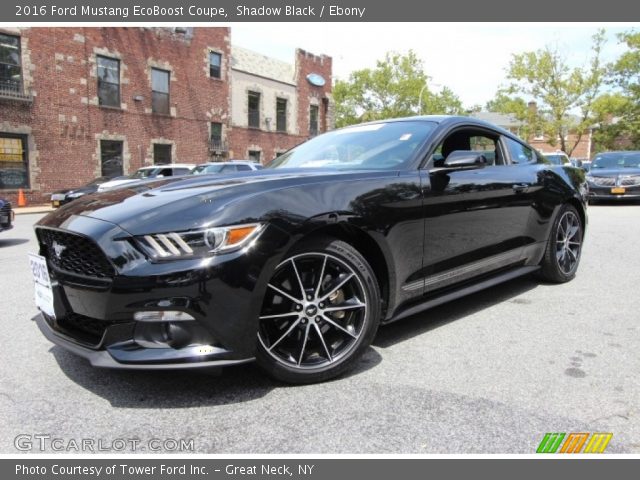 2016 Ford Mustang EcoBoost Coupe in Shadow Black