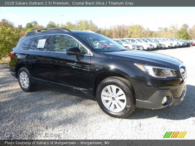 2018 Subaru Outback 2.5i Premium in Crystal Black Silica
