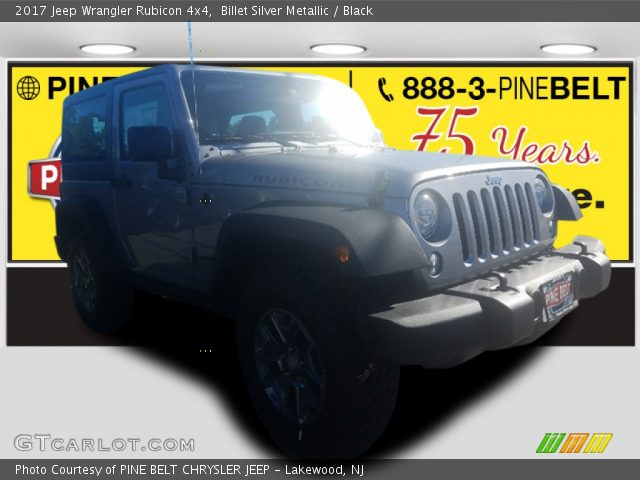 2017 Jeep Wrangler Rubicon 4x4 in Billet Silver Metallic