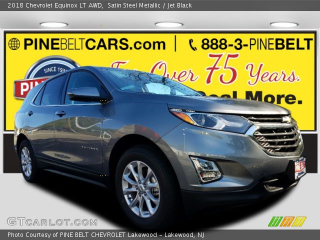 2018 Chevrolet Equinox LT AWD in Satin Steel Metallic