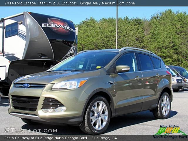 2014 Ford Escape Titanium 2.0L EcoBoost in Ginger Ale