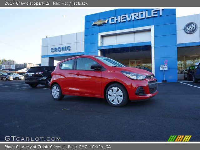 2017 Chevrolet Spark LS in Red Hot