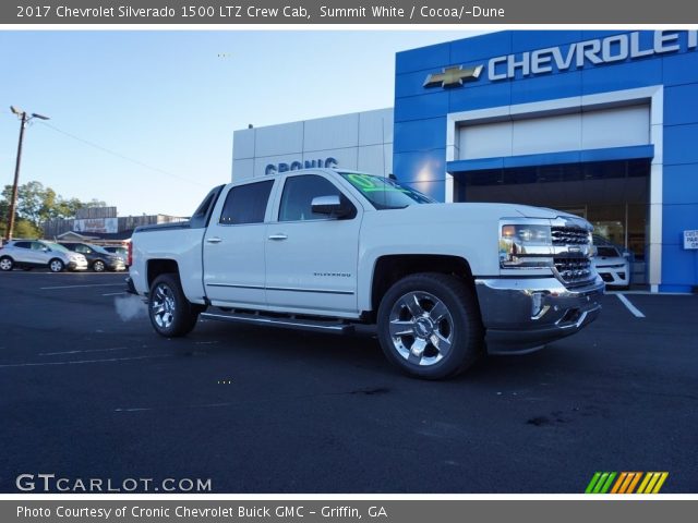 2017 Chevrolet Silverado 1500 LTZ Crew Cab in Summit White