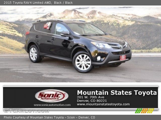 2015 Toyota RAV4 Limited AWD in Black