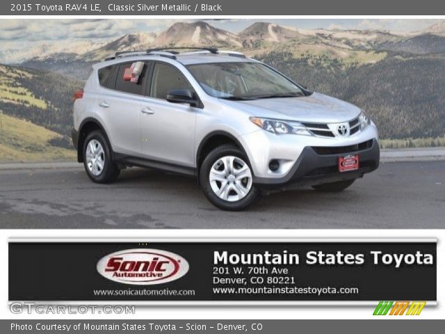 2015 Toyota RAV4 LE in Classic Silver Metallic