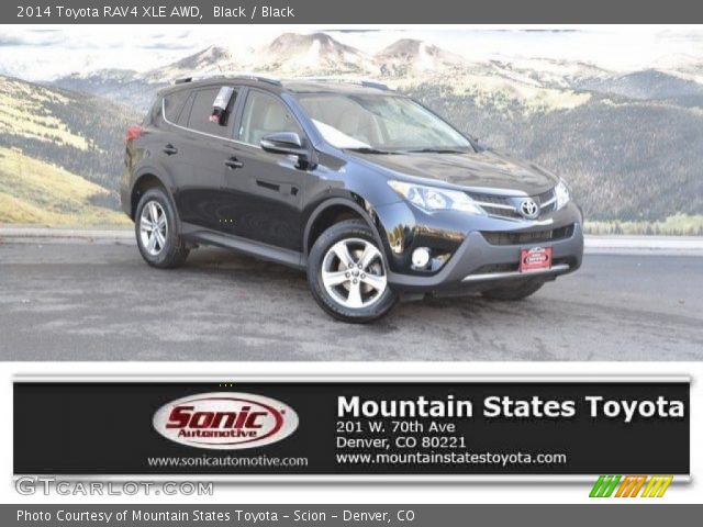 2014 Toyota RAV4 XLE AWD in Black