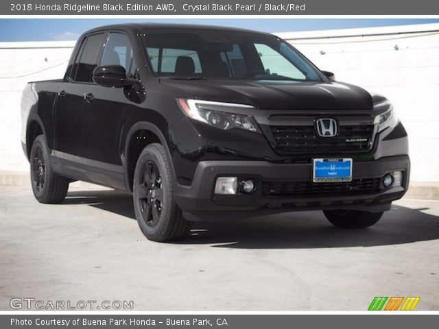 2018 Honda Ridgeline Black Edition AWD in Crystal Black Pearl