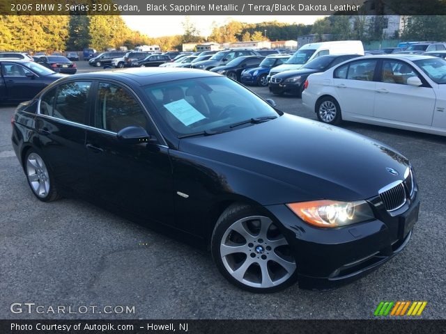 2006 BMW 3 Series 330i Sedan in Black Sapphire Metallic