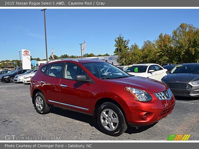 2015 Nissan Rogue Select S AWD in Cayenne Red
