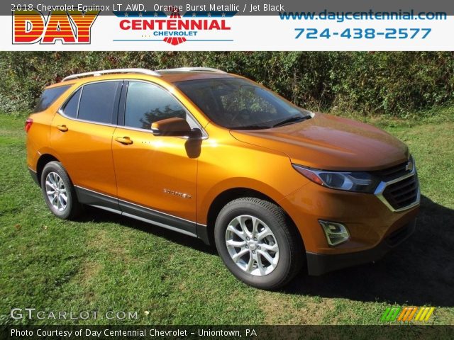 2018 Chevrolet Equinox LT AWD in Orange Burst Metallic