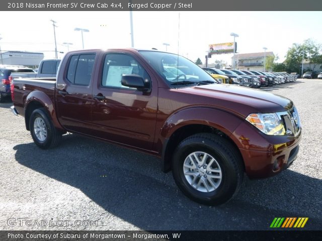2018 Nissan Frontier SV Crew Cab 4x4 in Forged Copper