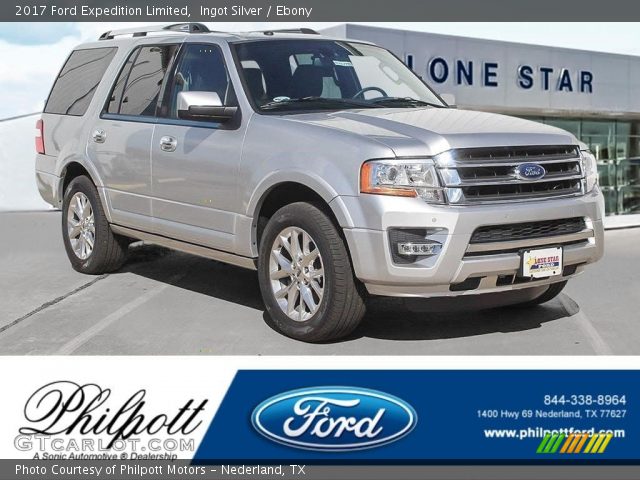 2017 Ford Expedition Limited in Ingot Silver