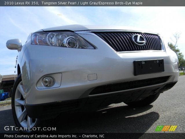 2010 Lexus RX 350 in Tungsten Silver Pearl