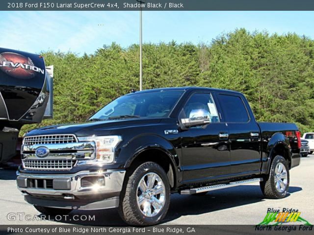 2018 Ford F150 Lariat SuperCrew 4x4 in Shadow Black