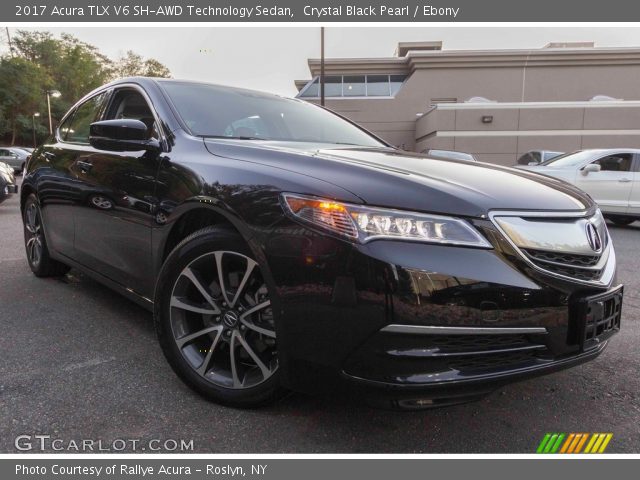 2017 Acura TLX V6 SH-AWD Technology Sedan in Crystal Black Pearl