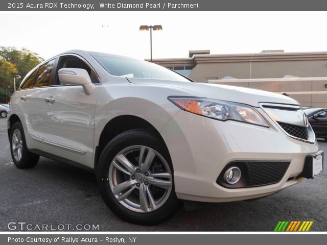 2015 Acura RDX Technology in White Diamond Pearl