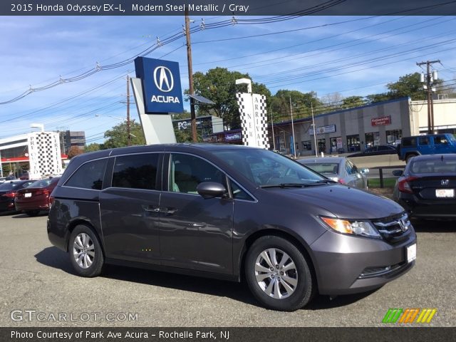 2015 Honda Odyssey EX-L in Modern Steel Metallic