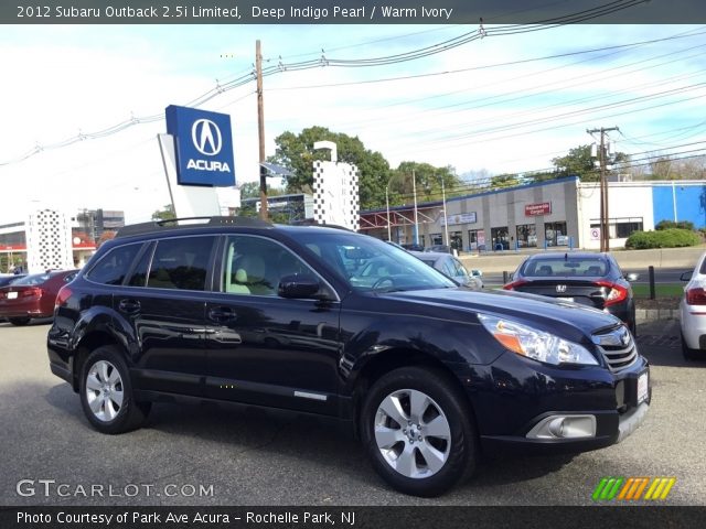 2012 Subaru Outback 2.5i Limited in Deep Indigo Pearl