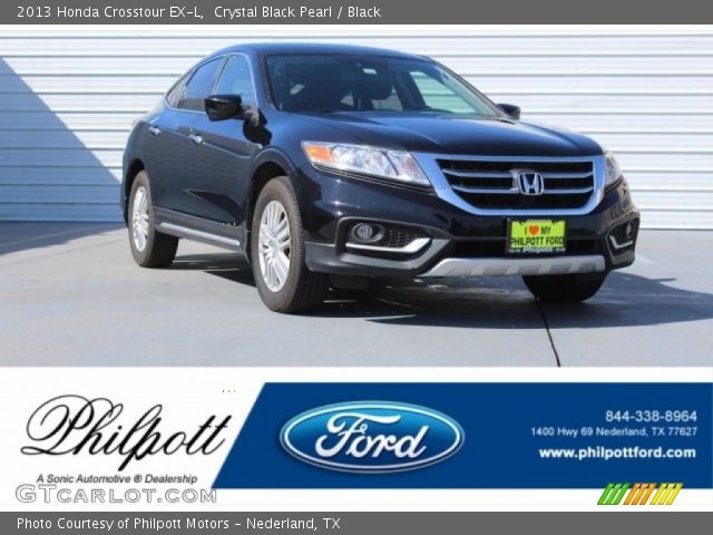 2013 Honda Crosstour EX-L in Crystal Black Pearl