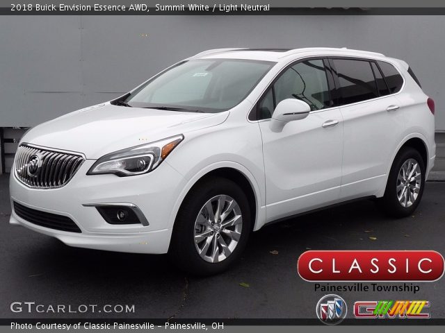 2018 Buick Envision Essence AWD in Summit White
