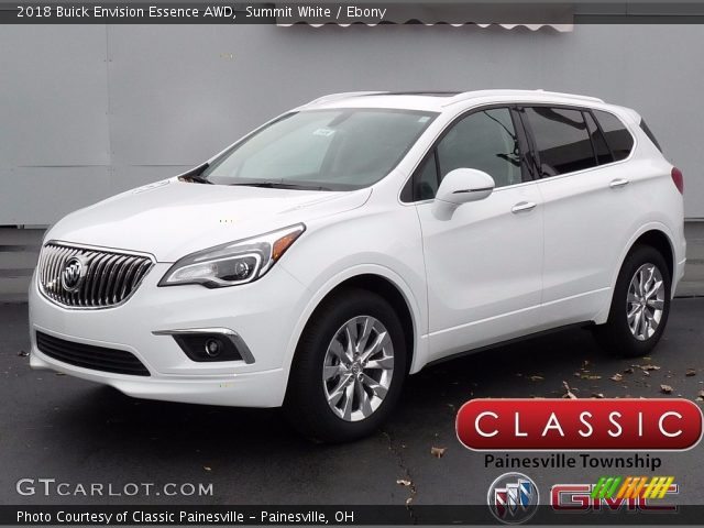 2018 Buick Envision Essence AWD in Summit White