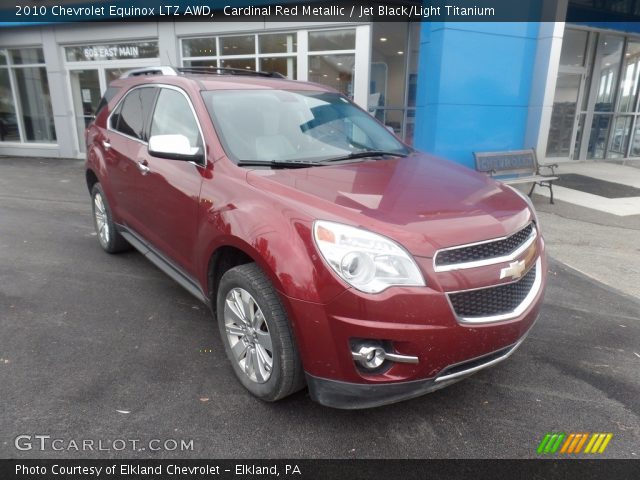 2010 Chevrolet Equinox LTZ AWD in Cardinal Red Metallic