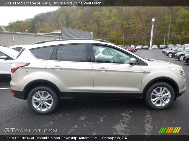 2018 Ford Escape SE 4WD in White Gold