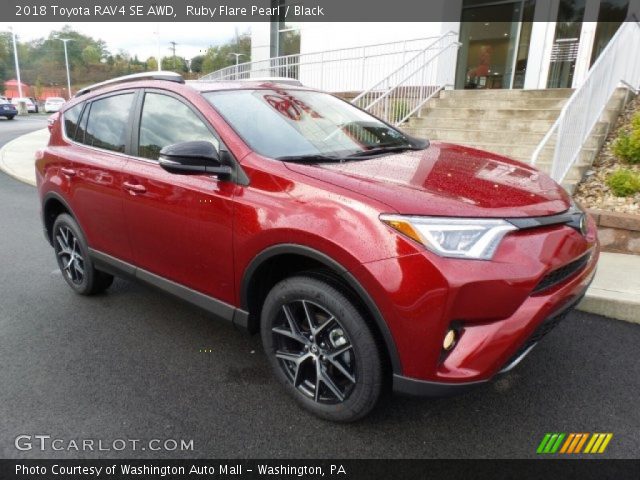 2018 Toyota RAV4 SE AWD in Ruby Flare Pearl