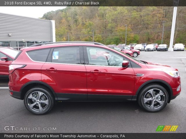 2018 Ford Escape SEL 4WD in Ruby Red