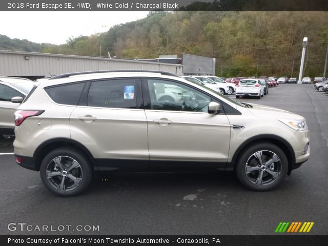 2018 Ford Escape SEL 4WD in White Gold