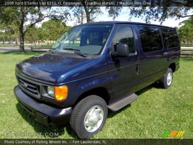 2006 Ford E Series Van E350 XL Passenger in True Blue Metallic