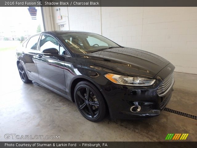 2016 Ford Fusion SE in Shadow Black