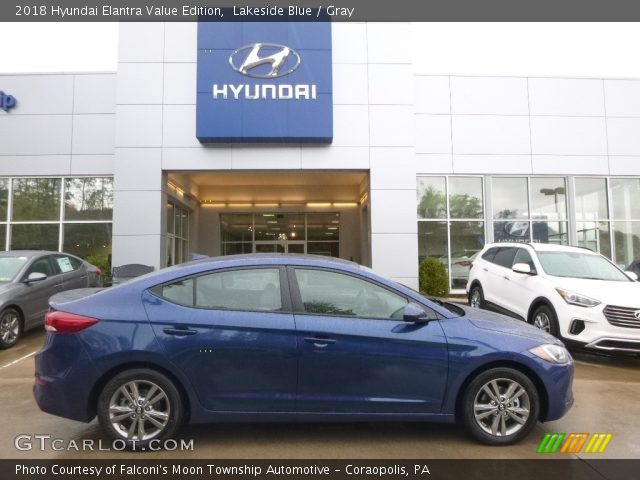 2018 Hyundai Elantra Value Edition in Lakeside Blue
